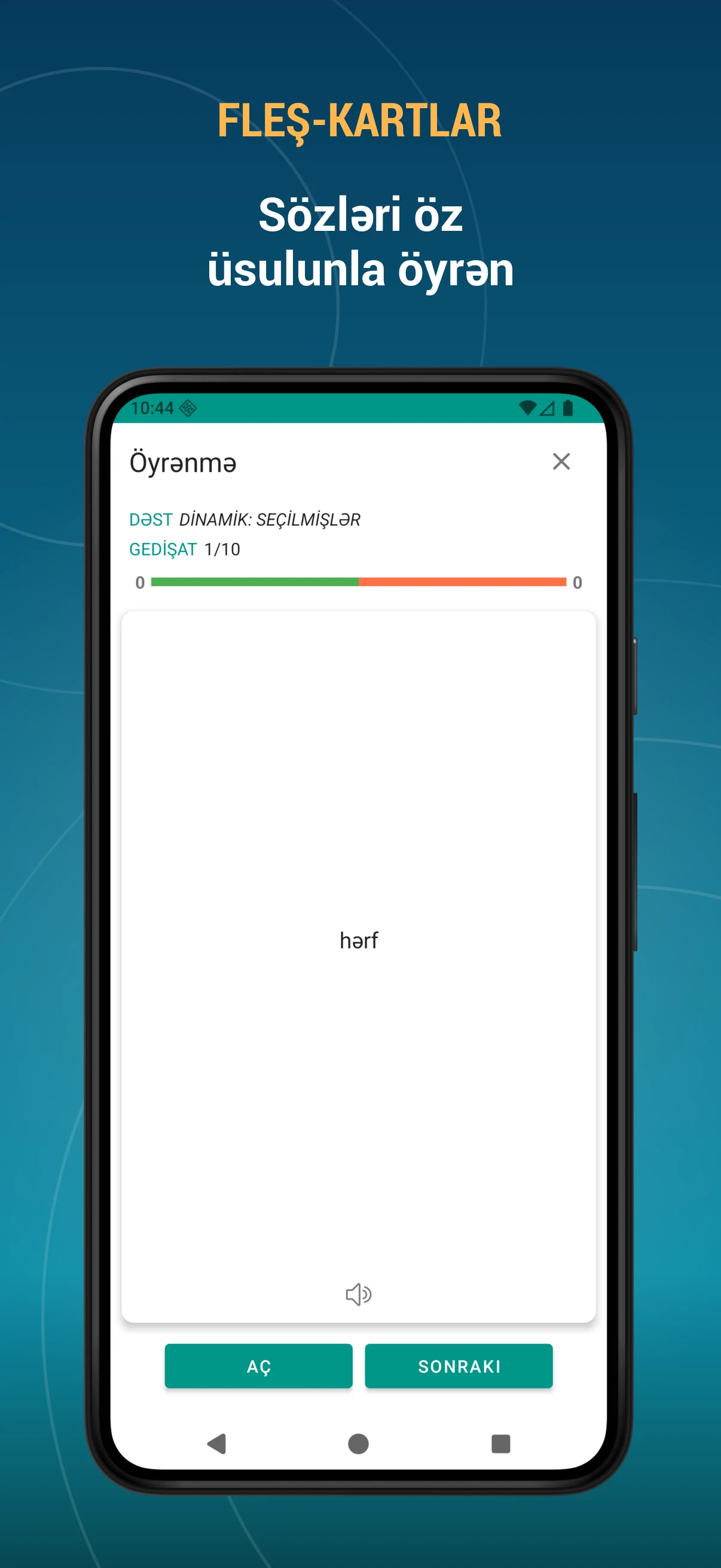 Ərəb və fars sözləri screenshot